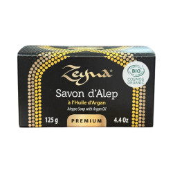 Jabón de Alepo Premium Bio al aceite de Argán