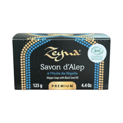 Jabón de Alepo Premium Bio al aceite de Nigela