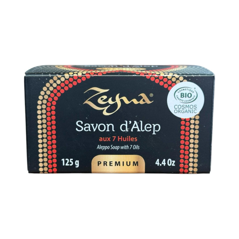 Sapone di Aleppo Premium Bio ai 7 oli