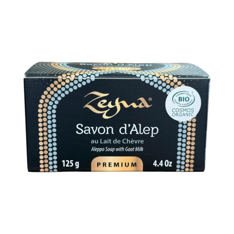 Sapone di Aleppo Premium Bio al latte fresco di Capra