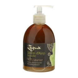 Savon d'Alep liquide 40% laurier