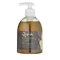 Savon d'Alep liquide 15% laurier