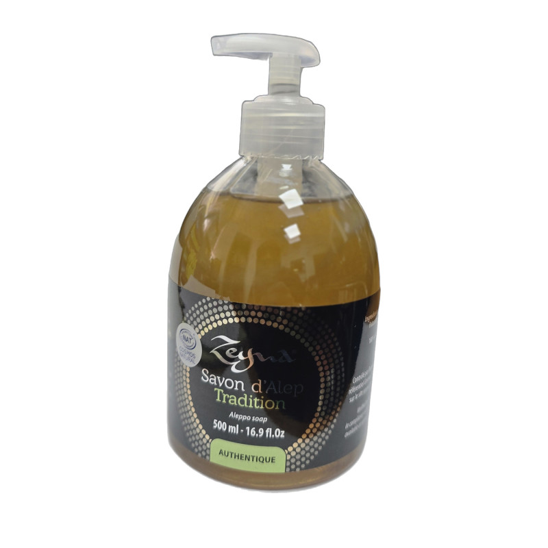 Savon d'Alep liquide Authentique tradition 500 ml