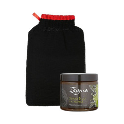 Coffret gommage Savons noirs et gants kessa
