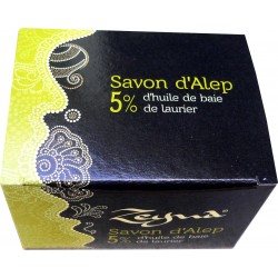 Savon d'Alep 5% laurier syr